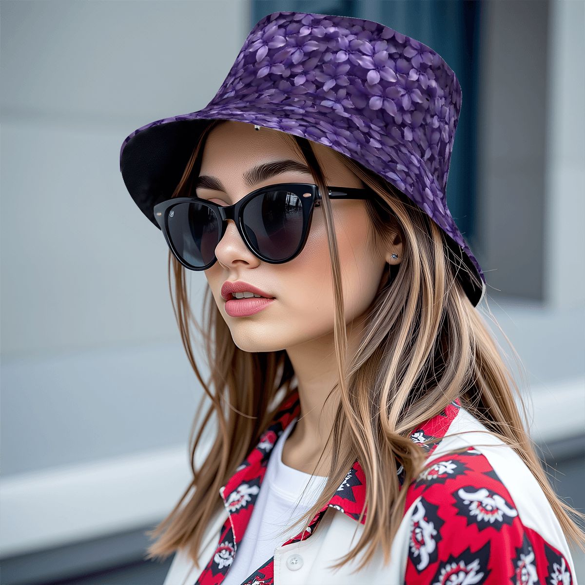 10 Flower Designs, Adult Bucket Hat