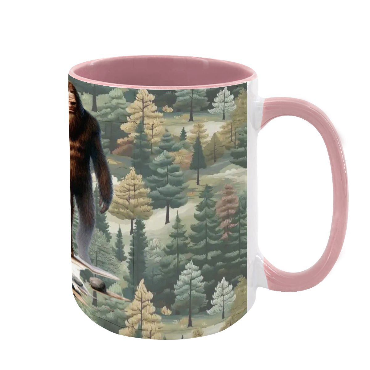 Sarcastic Sasquatch "Boo f_cking hoo", Large 15 Ounce Colorful Mugs – Made In USA