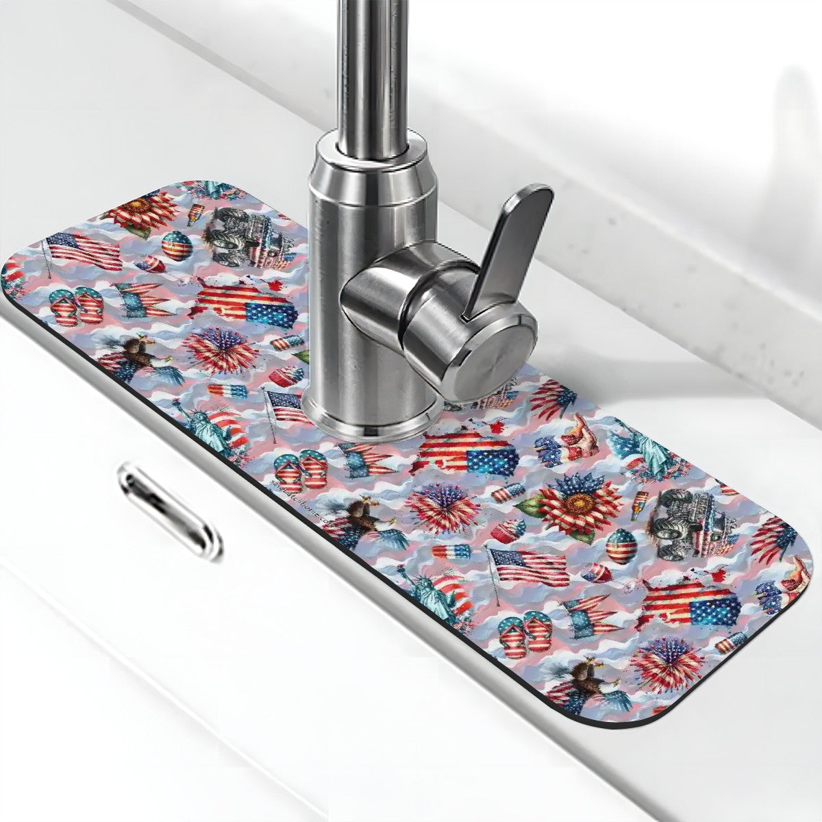 8 Patriot Designs, Faucet Mat