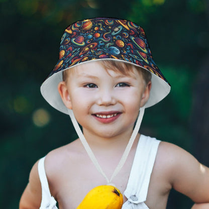 12 Galaxy / Outer Space Designs, Kid’s Bucket Hat