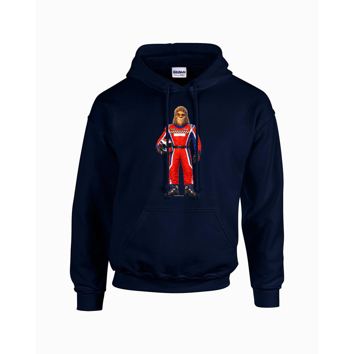 Sasquatch, Bigfoot Design, Gildan 18500 Poly-Cotton Hoodie