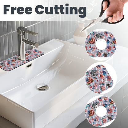 8 Patriot Designs, Faucet Mat