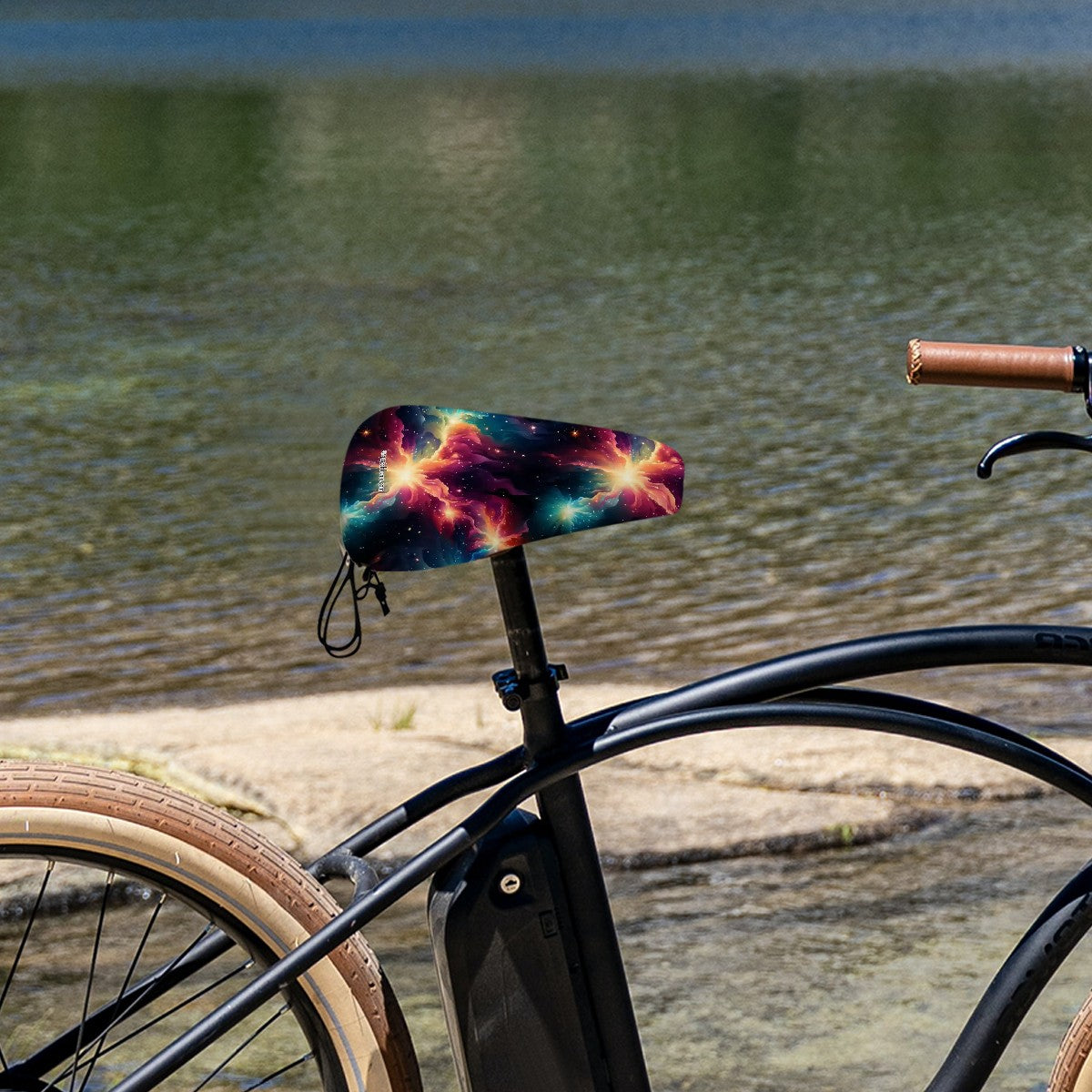 12 Galaxy / Outer Space Designs, Waterproof Bike Seat Cover