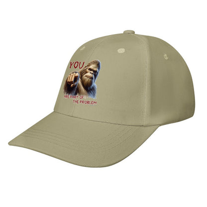 Bigfoot, Sasquatch “You are part..", Baseball Cap – 8 Colors