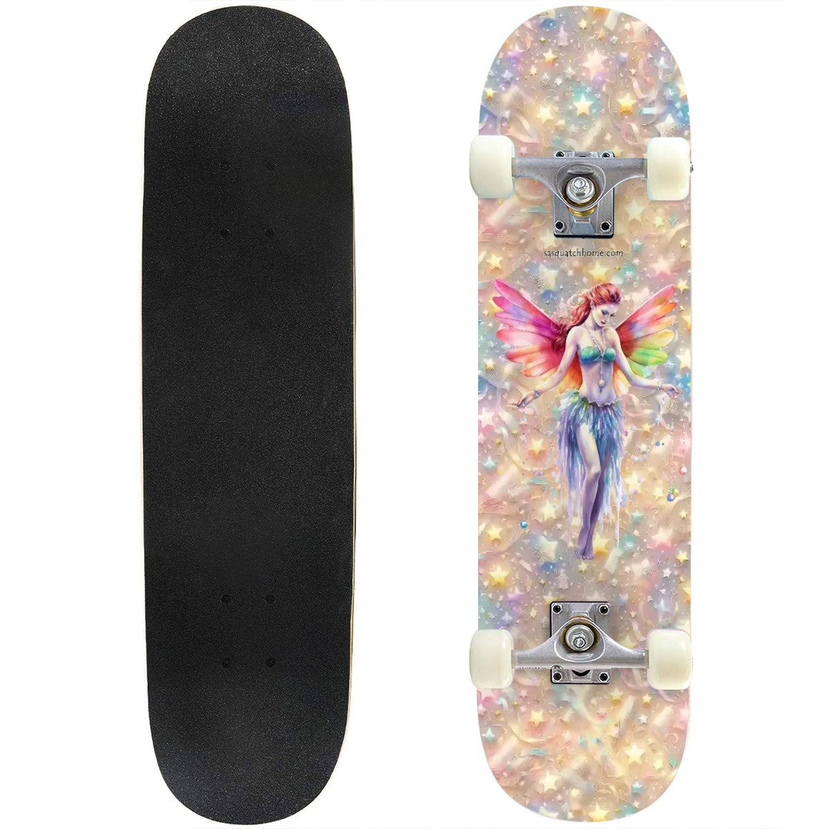 Fairy Princess, High Density 7 Layer Skateboard, Made In USA