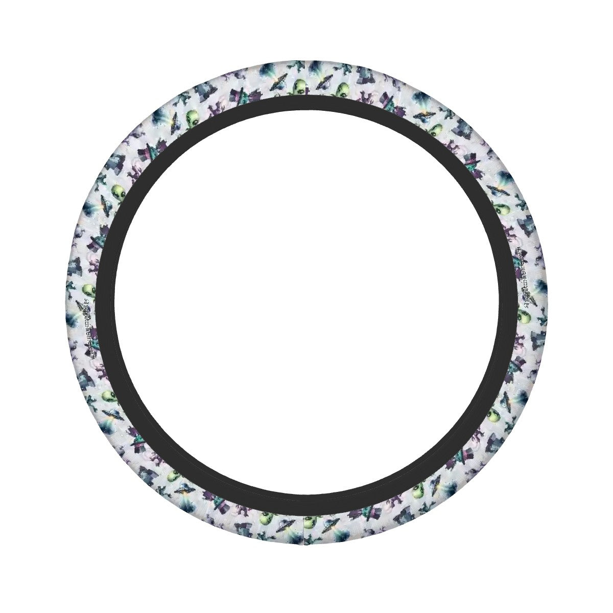 6 Alien Designs, Rugged Auto Steering Wheel Cover - 15"