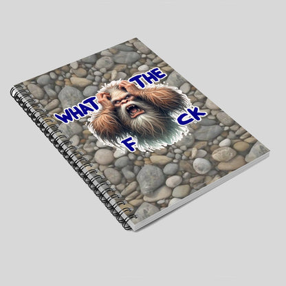 Bigfoot, Sasquatch, "WTF" Spiral Notebook