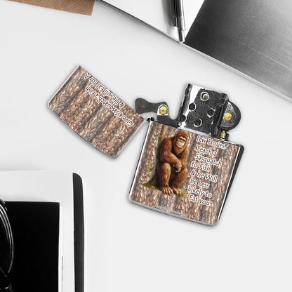 Hungry Sasquatch Bigfoot 2024 Metal Lighter Case