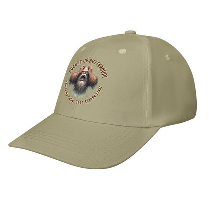Bigfoot, Sasquatch “Suck it up..", Baseball Cap – 8 Colors