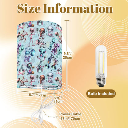 6 Alien Designs, Wall Sconces, Set of 2, Plug In