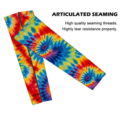 Tie Dye Themed Sun Screen Arm Sleeves - UV Protectant, 19 Designs!