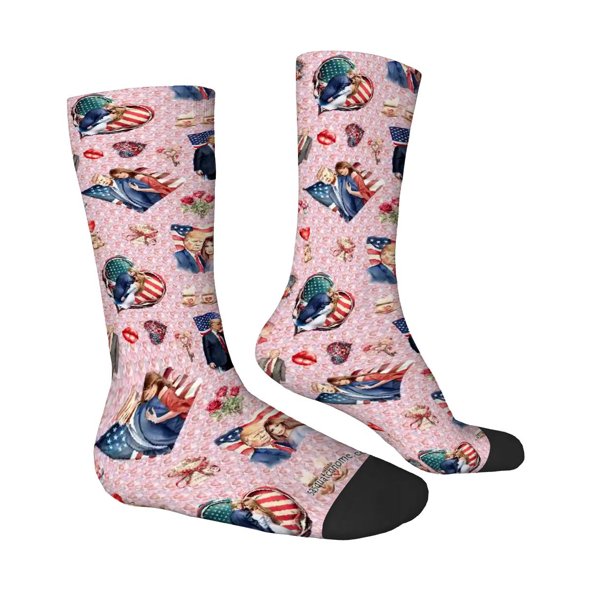20 Trump Designs, Polyester Crew Socks