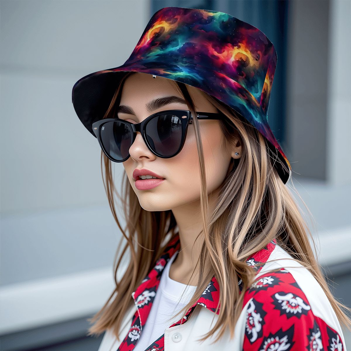 12 Galaxy / Outer Space Designs, Adult Bucket Hat