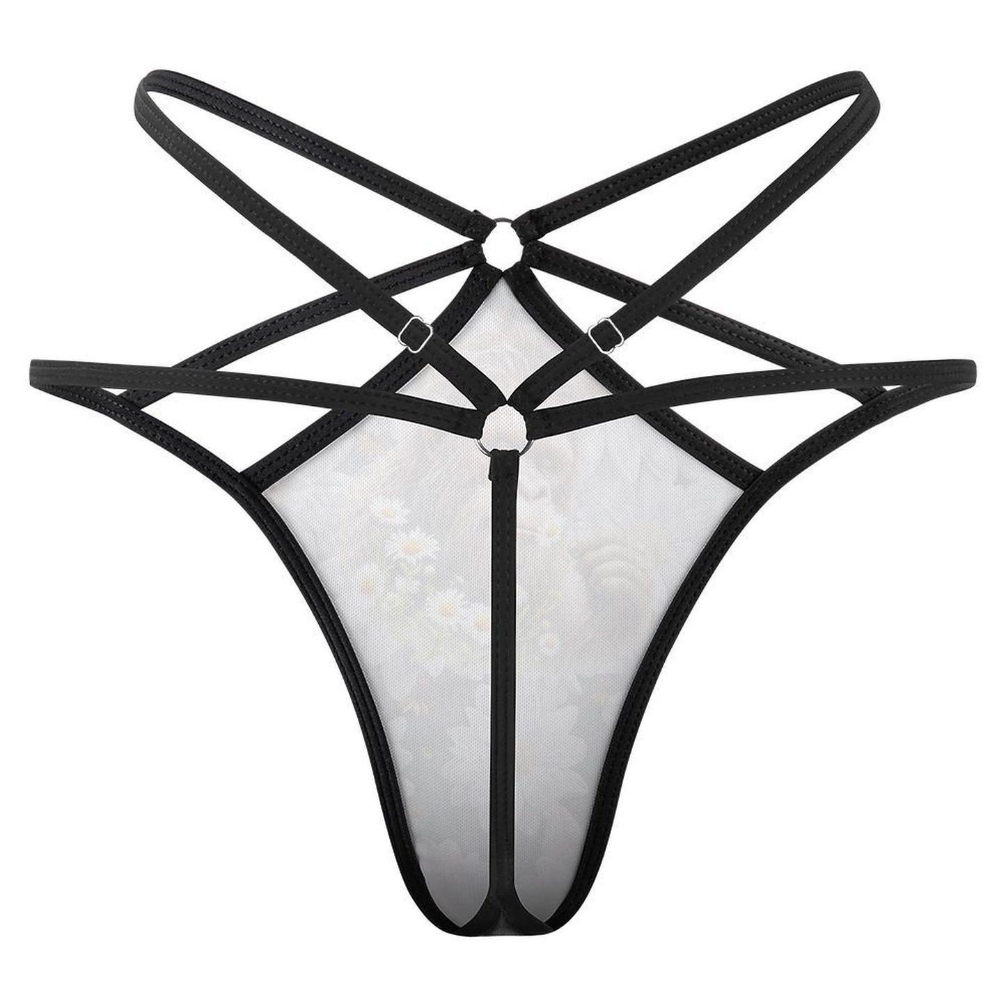 Bigfoot / Sasquatch Flowers, Sexy G String Thong for Women