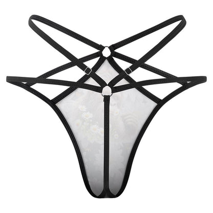 Bigfoot / Sasquatch Flowers, Sexy G String Thong for Women