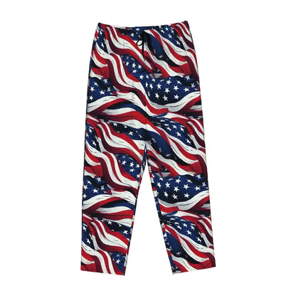 American Flag, Women's Pajama Pants