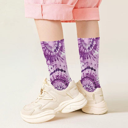 19 Tie Dye Designs, Children’s Polyester Socks