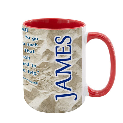 Sarcastic Sasquatch "Tact is the..", Large 15 Ounce Colorful Mugs – Made In USA