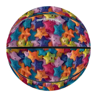 Smiling Stars, Leather Basketball