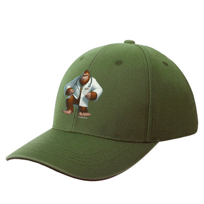 Bigfoot, Sasquatch Doctor Polyester Baseball Cap