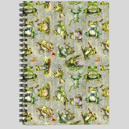 Animal Themed Spiral Notebooks, dogs, cats, turtles, elephants, frogs + more