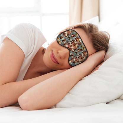 Summer Sasquatch Soft Eye Polyester Eye Mask Light Blocker