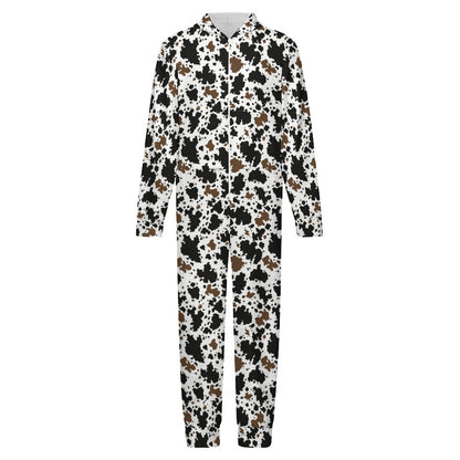 10 Misc Designs, Youth Flannel Footless Zip up Pajama Jumpsuit