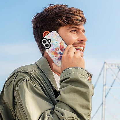 Fairy on Bubbles, iPhone 16 Faux Leather Wallet Case