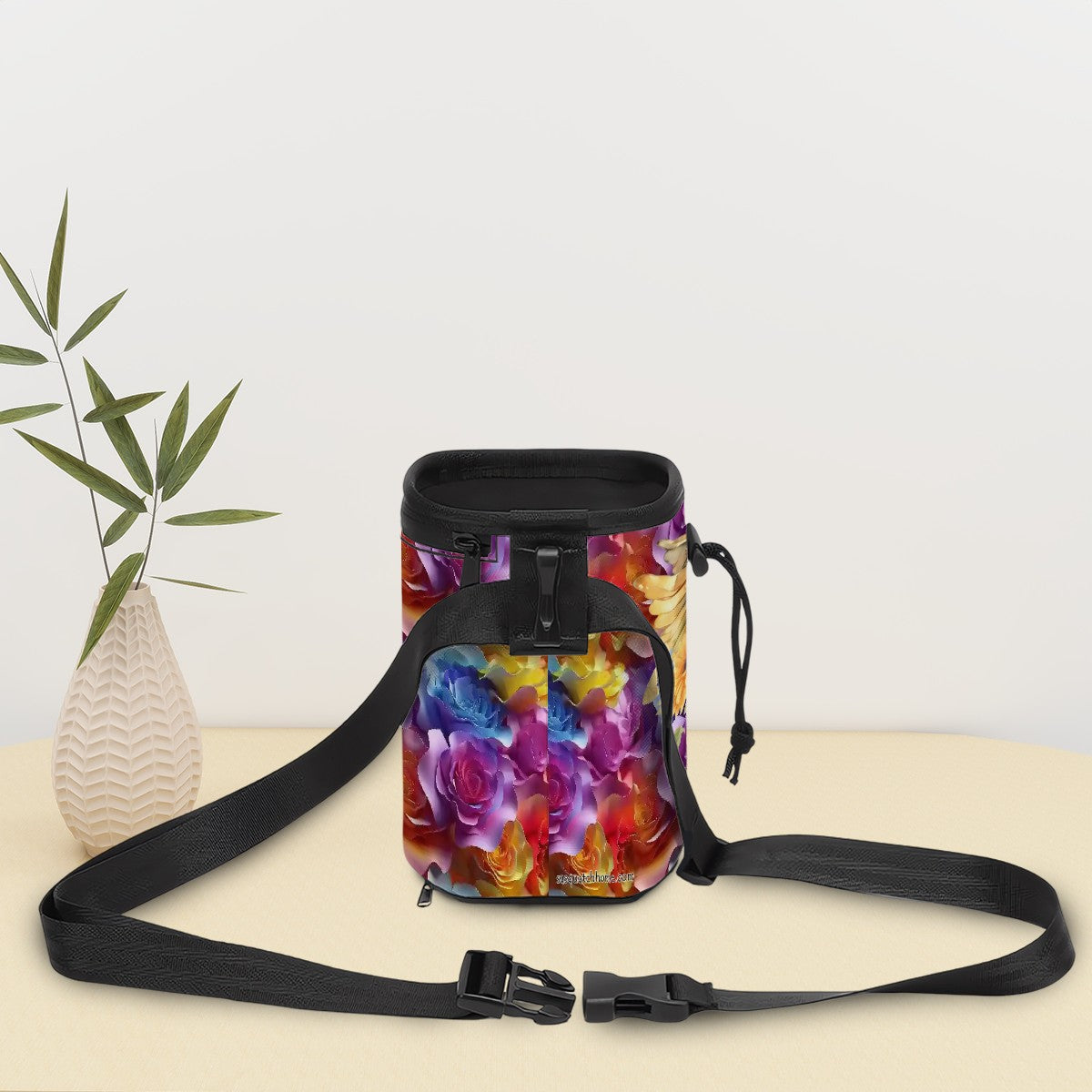 Fairy On Roses Pet Toy & Treat Pouch / Purse