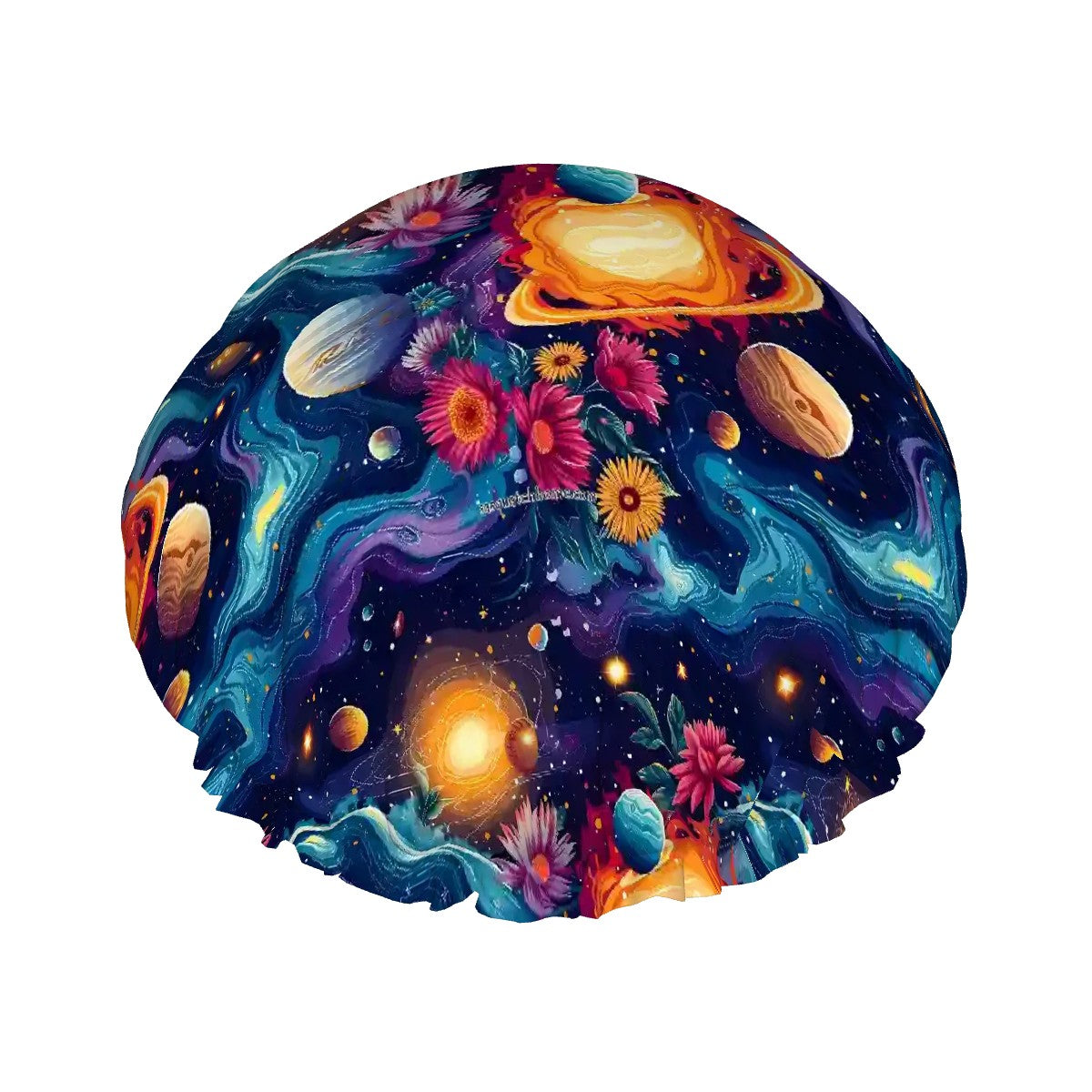 12 Galaxy / Outer Space Reusable Shower Cap