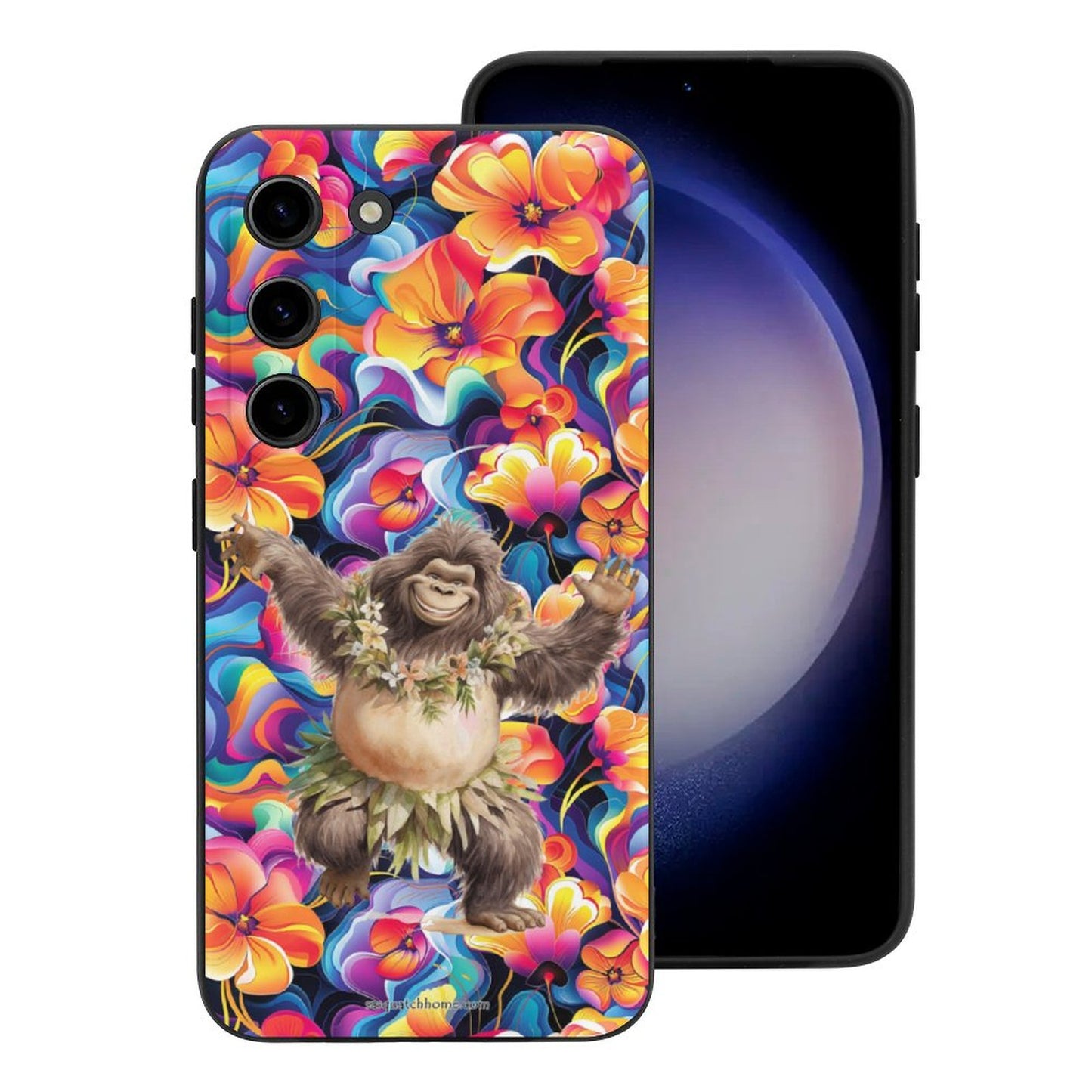 Hawaiian Bigfoot / Sasquatch Dancer, Samsung S23 Series TPU Cell Phone Case