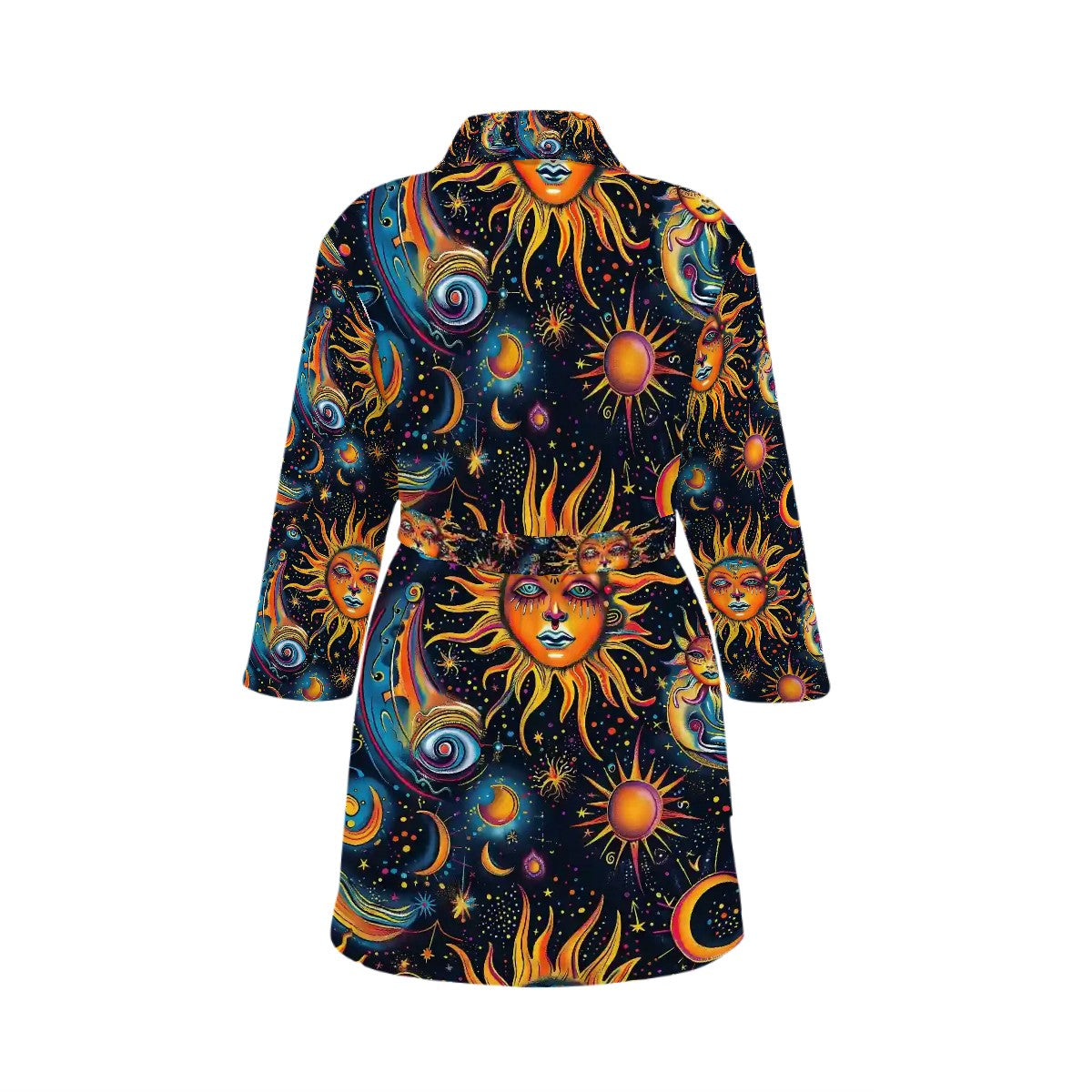 Astronomy Themed Women’s Bath Robe 33.5” Long