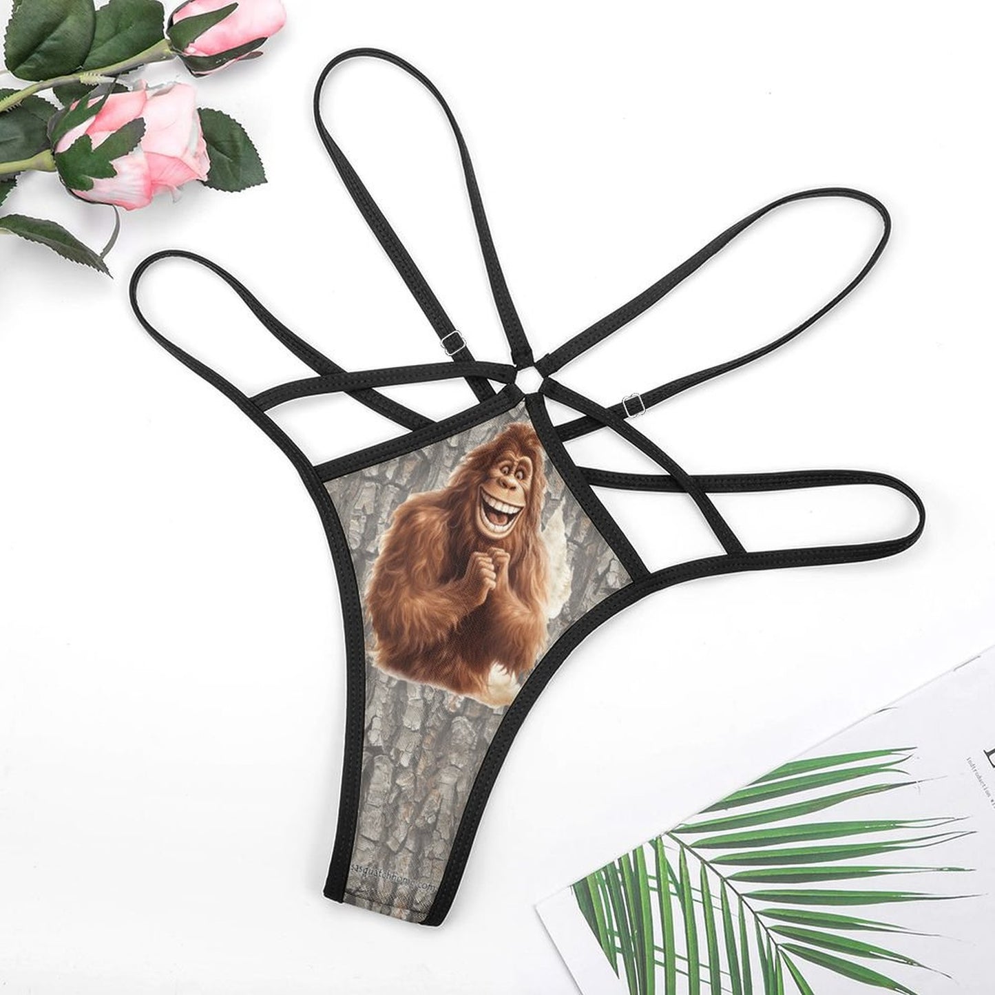 Excited Bigfoot / Sasquatch, Sexy G String Thong for Women