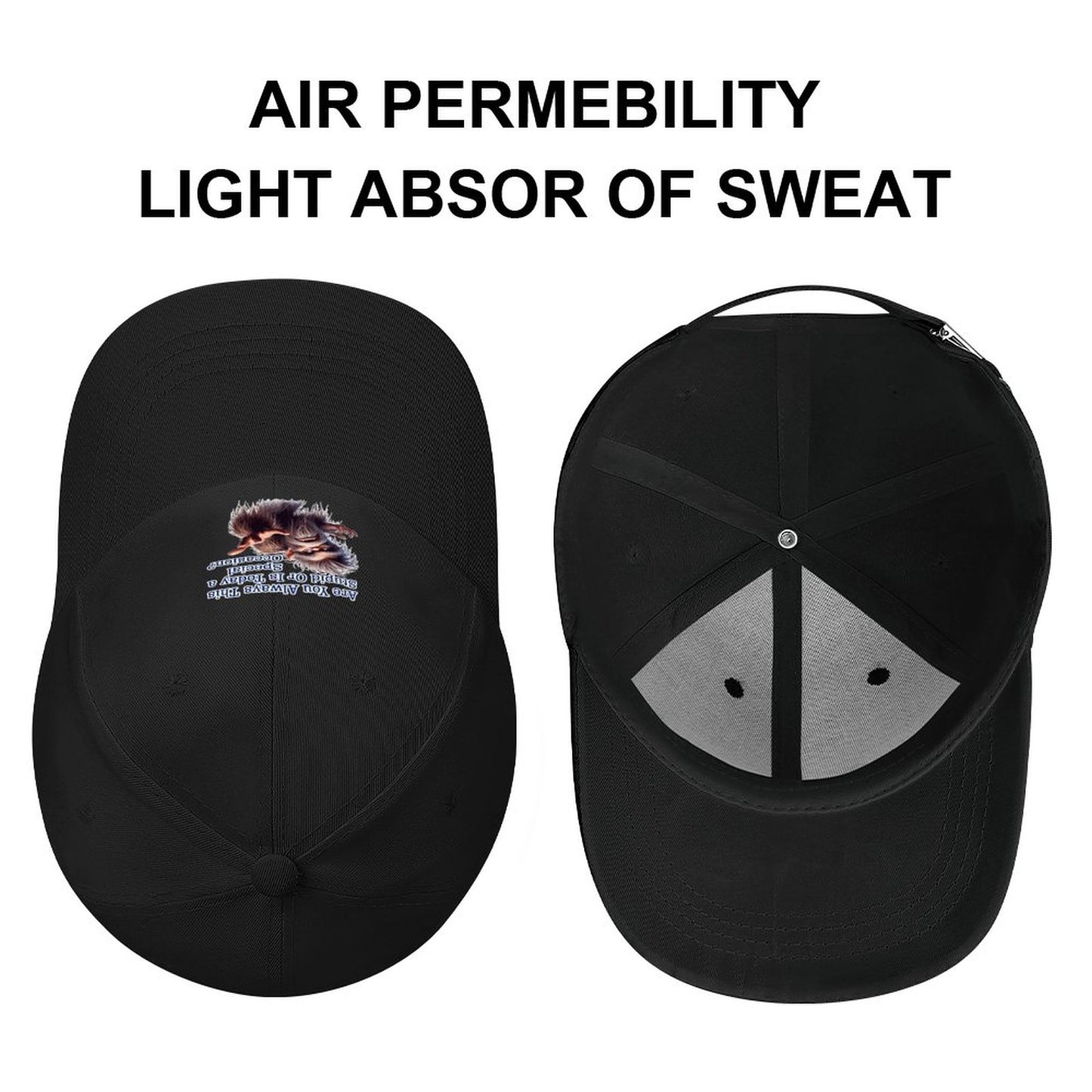 Bigfoot, Sasquatch, "Are you always this stupid..", Baseball Cap – 8 Colors