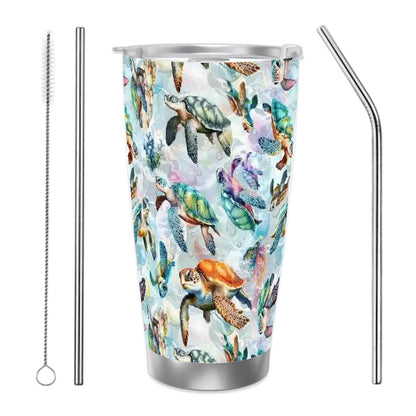 Animal Themed 20 oz Travel Coffee Mug w 3 options