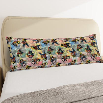 20 Bigfoot / Sasquatch Designs, Long Body Pillow Case