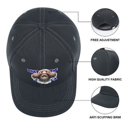 Bigfoot / Sasquatch, "WTF", Baseball Cap – 8 Colors