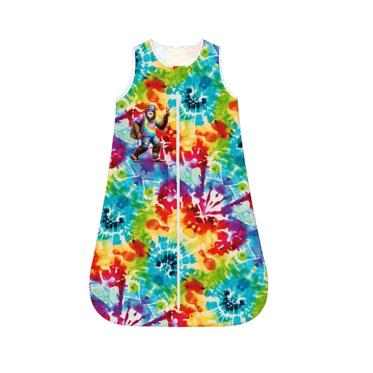 Hippie Bigfoot / Sasquatch Yoga, Sleeveless Baby Sleep Sack