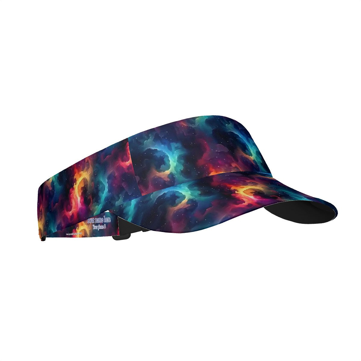 12 Galaxy / Outer Space Designs, Sun Visor Hat