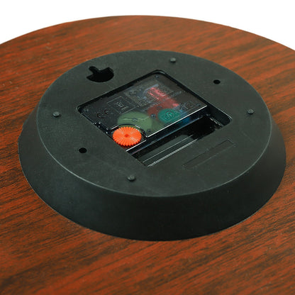 Dragon Themed, B & W Wooden Wall Clock