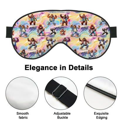 Boogie Sasquatch Soft Eye Polyester Eye Mask Light Blocker