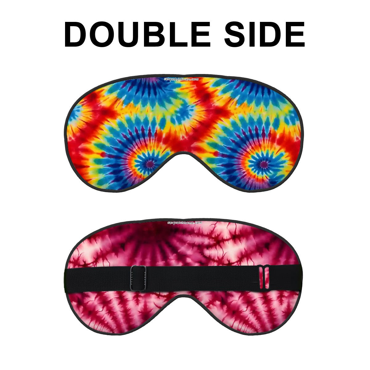 Tie Dye 2 Sided Soft Eye Sleep Mask – sleep aid, nap gear