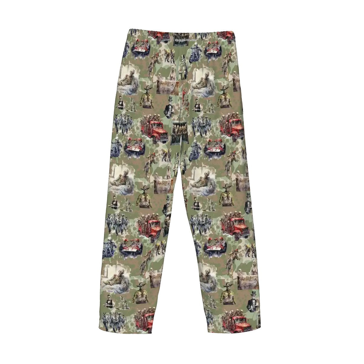 10 Misc Designs, Men’s Polyester, Drawstring, Pajama Pants
