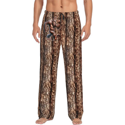 Bigfoot / Sasquatch Men’s Polyester, Drawstring, Pajama Pants
