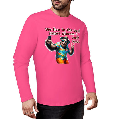 Bigfoot / Sasquatch "We Live in an Era...", Cotton Unisex Long Sleeve T-shirt