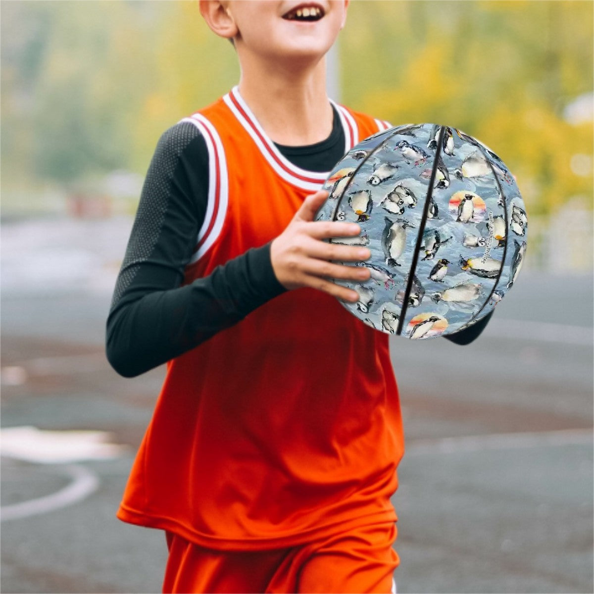 10 Animal Designs, Leather Basketball