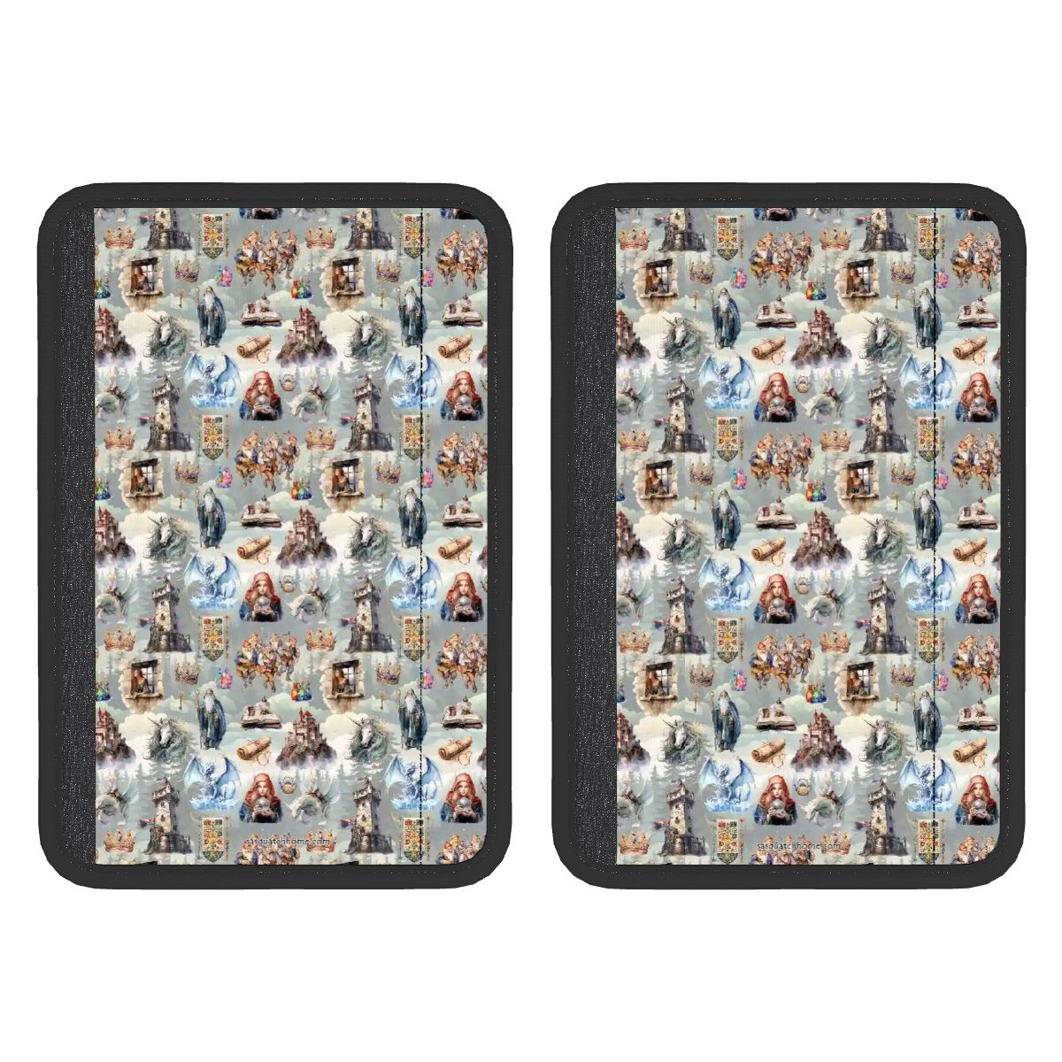 20 Misc Designs, Seat Belt Cover Pad For Adults 2 Pcs