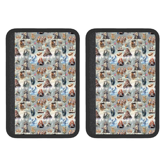 20 Misc Designs, Seat Belt Cover Pad For Adults 2 Pcs