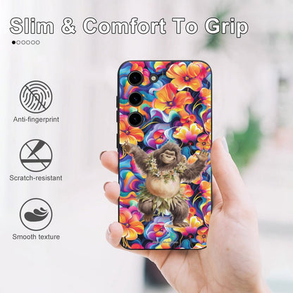 Hawaiian Bigfoot / Sasquatch Dancer, Samsung S23 Series TPU Cell Phone Case