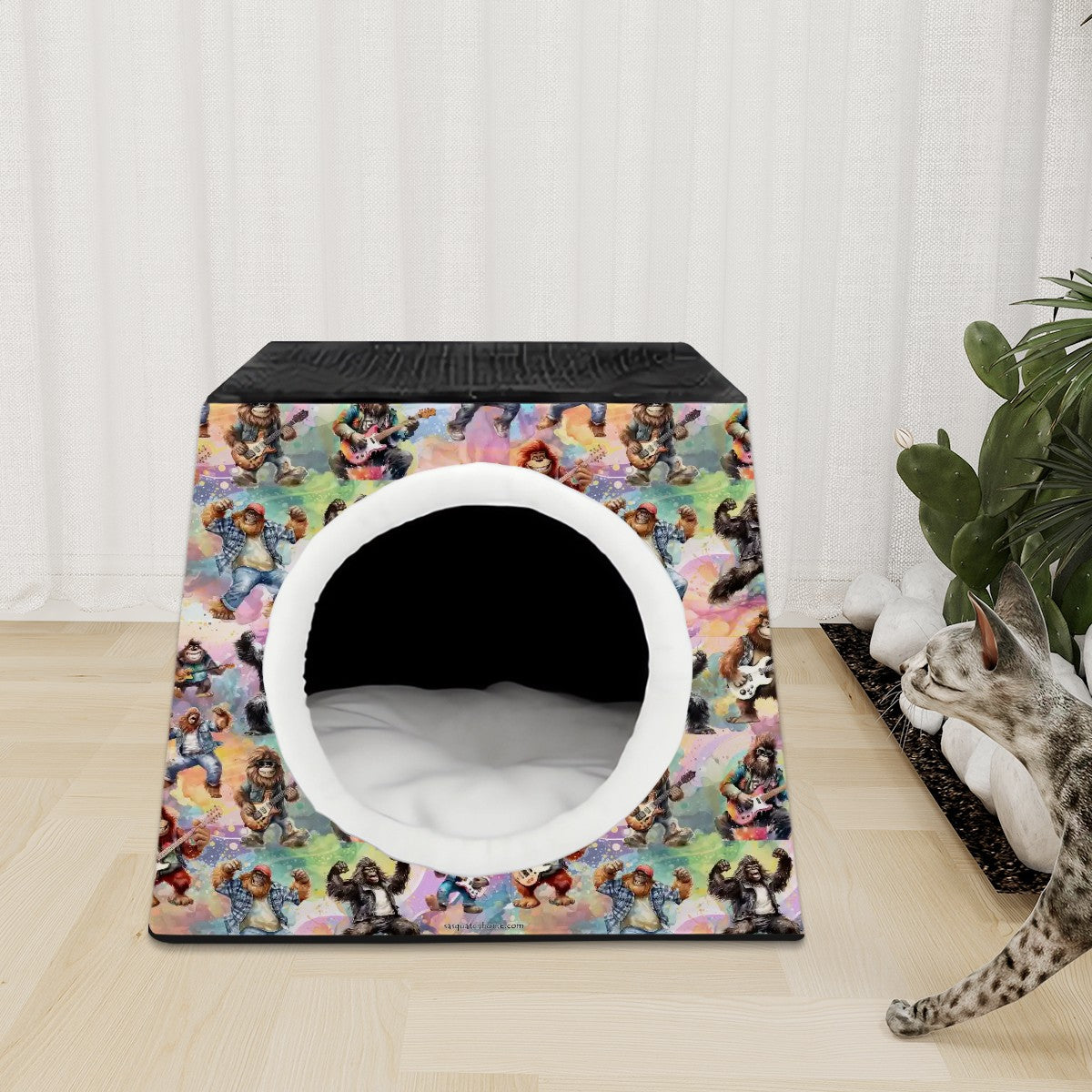 20 Bigfoot / Sasquatch Designs, Space Capsule Pet Bed